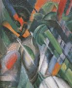 Franz Marc Details of Rain (mk34) oil